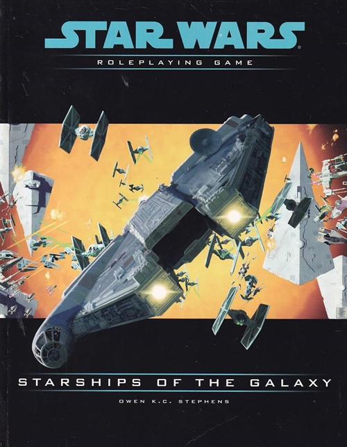 Star Wars D20 - Starships of the Galaxy (B-Grade) (Genbrug) 